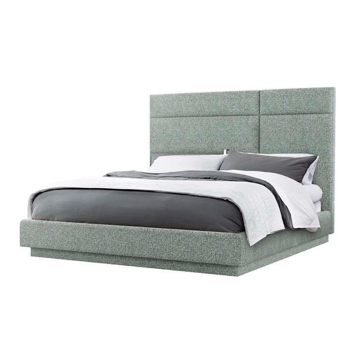 Interlude Home Interlude Home Quadrant Bed - King - Available in 9 Colors Pool 199504-54