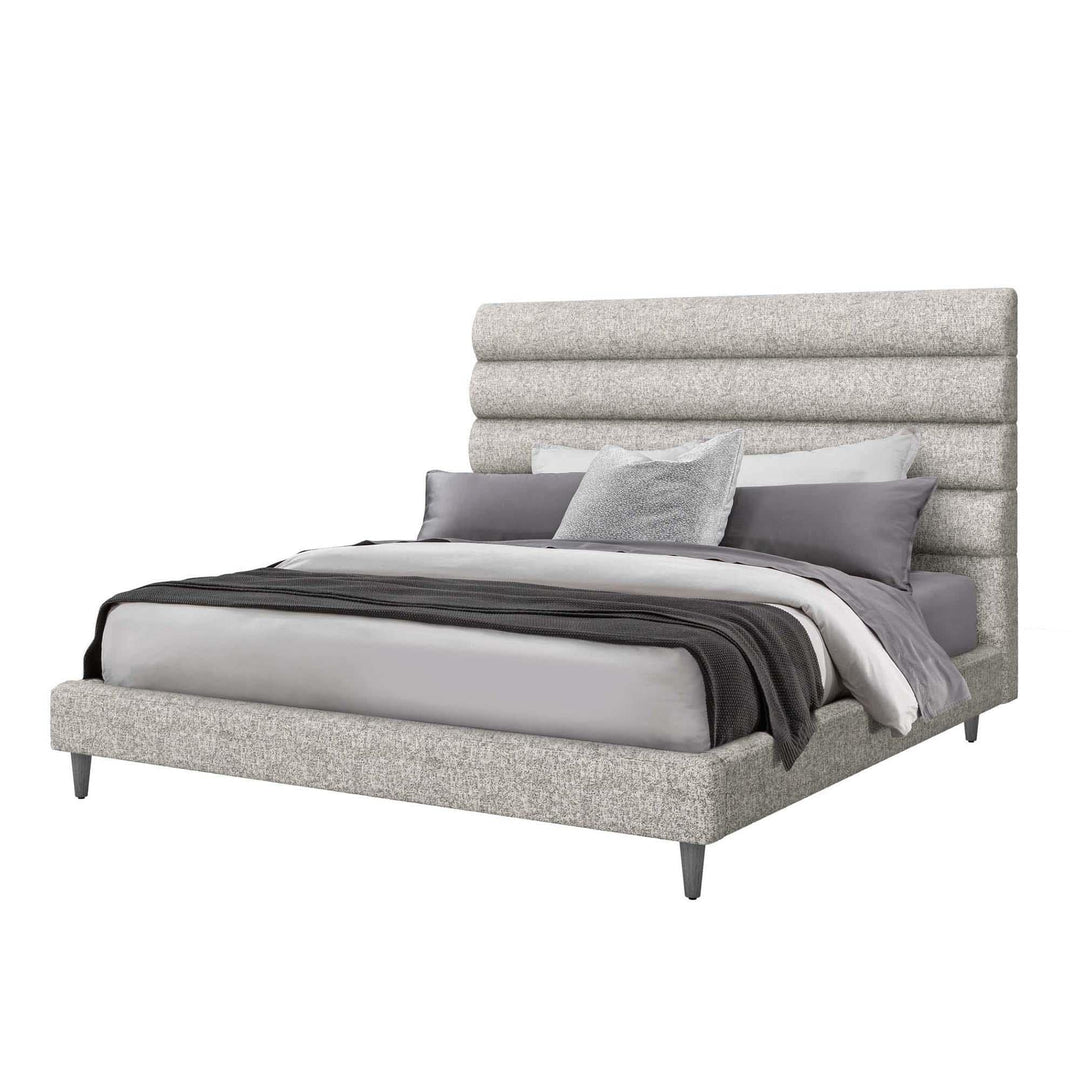 Interlude Home Interlude Home Channel Bed - California King - Dark Grey Frame - Available in 2 Colors Breeze 199507-56