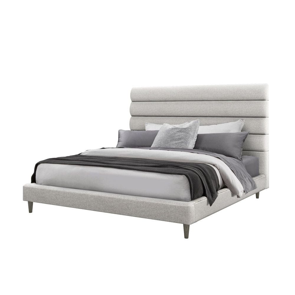 Interlude Home Interlude Home Channel Bed - Grey 199507-6