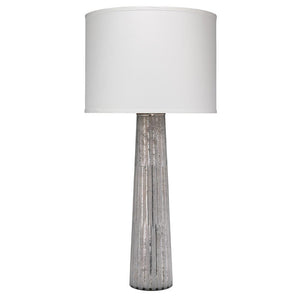 Jamie Young Jamie Young Striped Silver Pillar Table Lamp 1PILL-TLSS