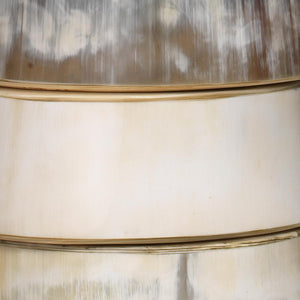 Jamie Young Jamie Young Stacked Horn Table Lamp in Horn 1STAC-TLHO