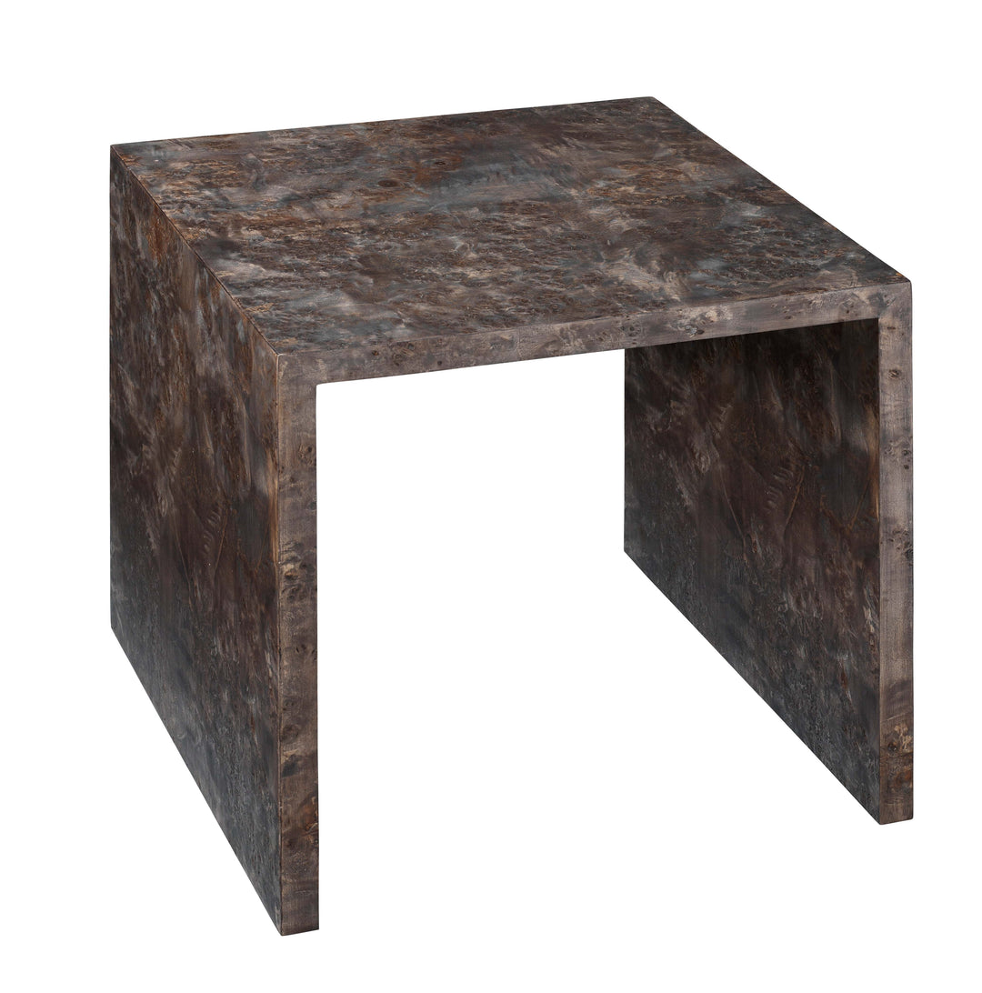 Jamie Young Jamie Young Bedford Nesting Tables (Set of 2) - Charcoal Burl Wood 20BEDF-NECH