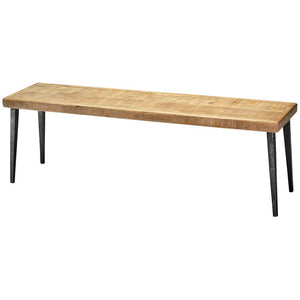 Jamie Young Jamie Young Farmhouse Bench in Natural Wood 20FARM-BENA