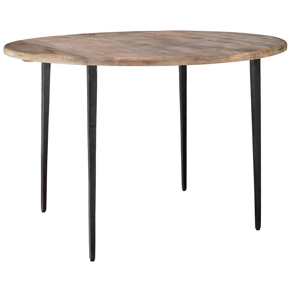 Jamie Young Jamie Young Farmhouse Bistro Table in Natural Wood 20FARM-BINA