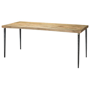 Jamie Young Jamie Young Farmhouse Dining Table in Natural Wood 20FARM-DTNA