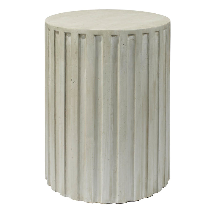 Jamie Young Fluted Column Side Table - Available in 2 Colors