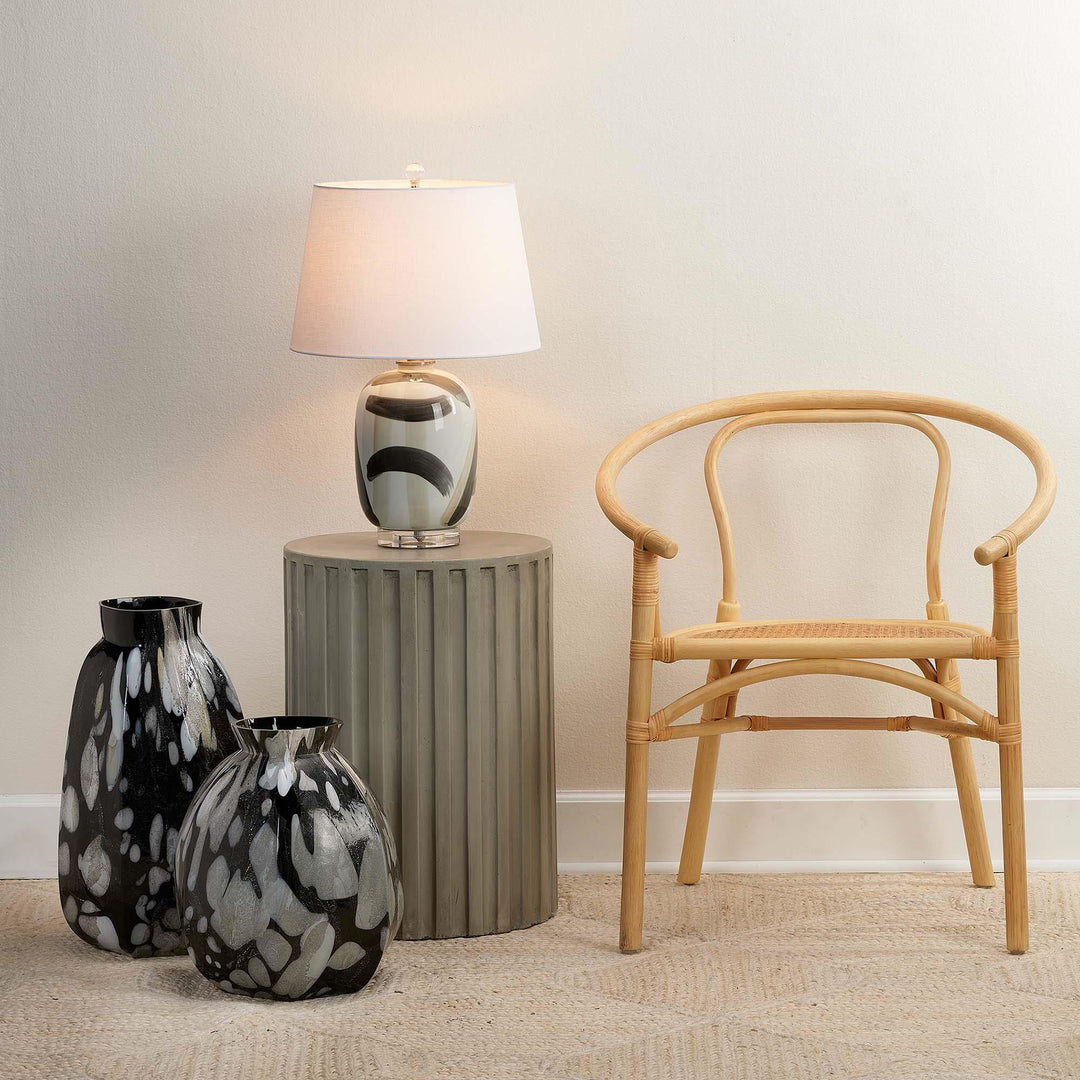 Jamie Young Fluted Column Side Table - Available in 2 Colors