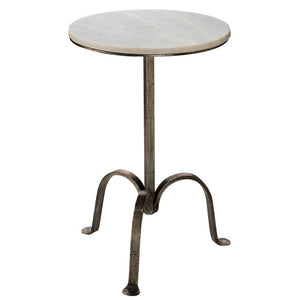 Jamie Young Jamie Young Left Bank Marble Table in White Marble 20MARB-TLGM