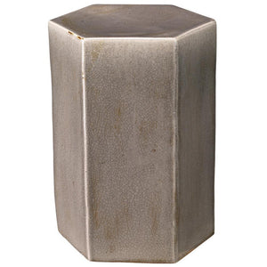 Jamie Young Jamie Young Large Porto Side Table in Gray Ceramic 20PORT-LGGR