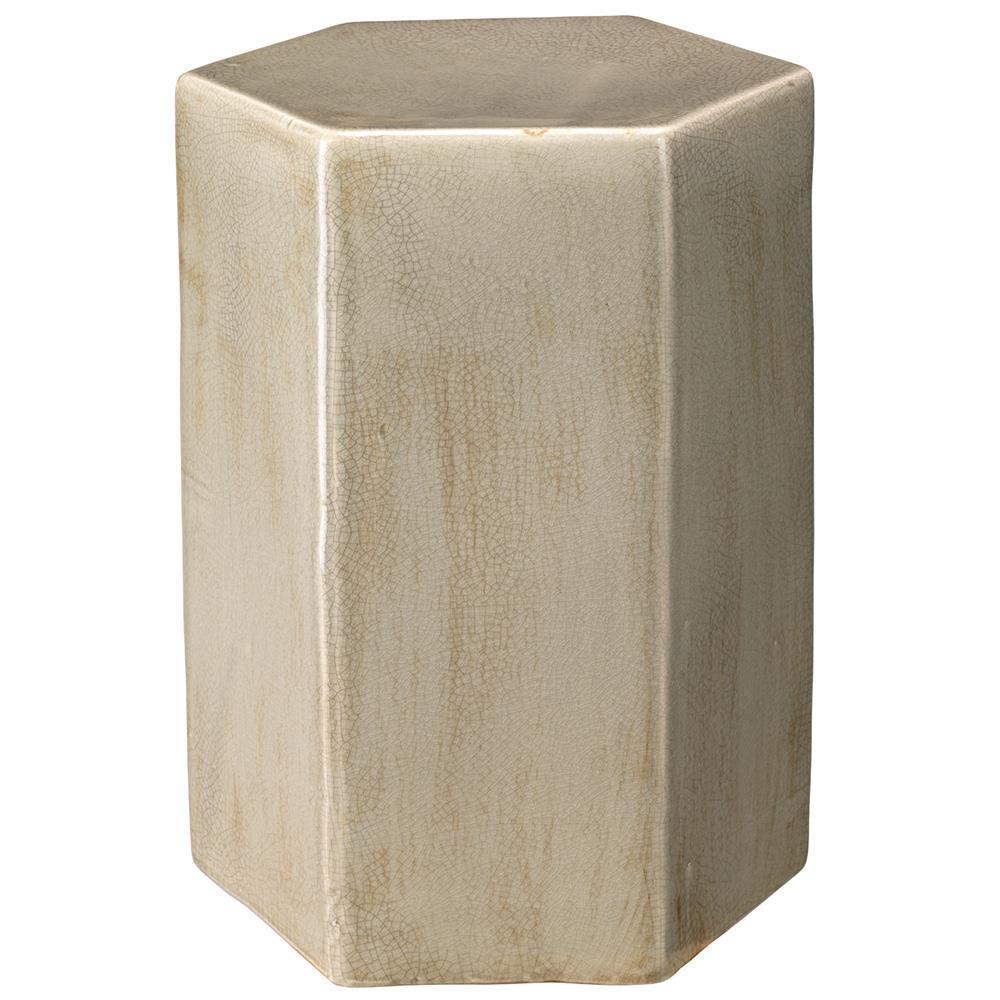 Jamie Young Jamie Young Large Porto Side Table in Pistachio Ceramic 20PORT-LGPS