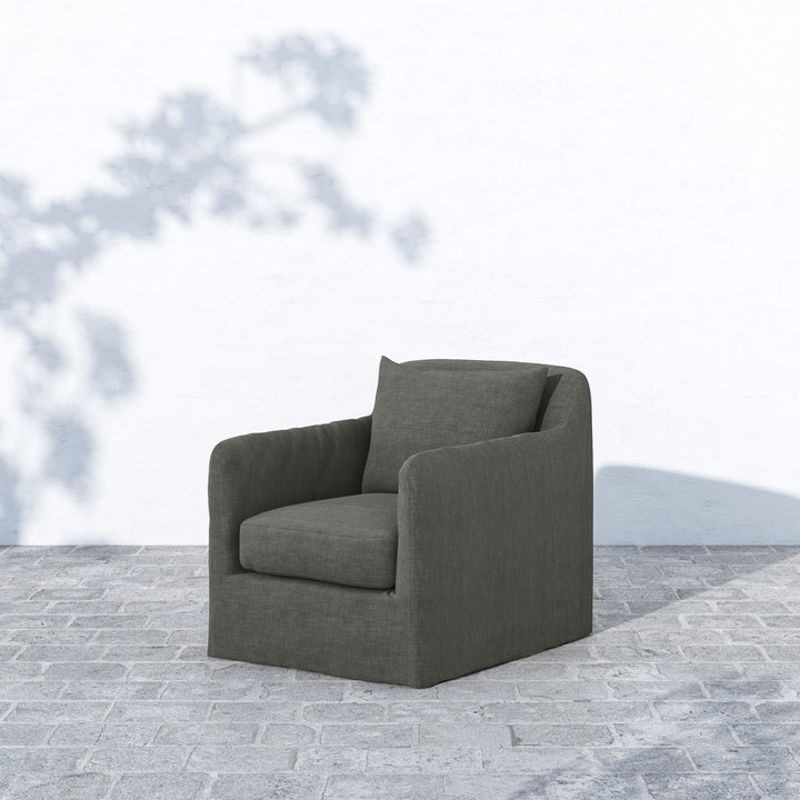 Daniel Outdoor Swivel Chair - Available in 5 Colors