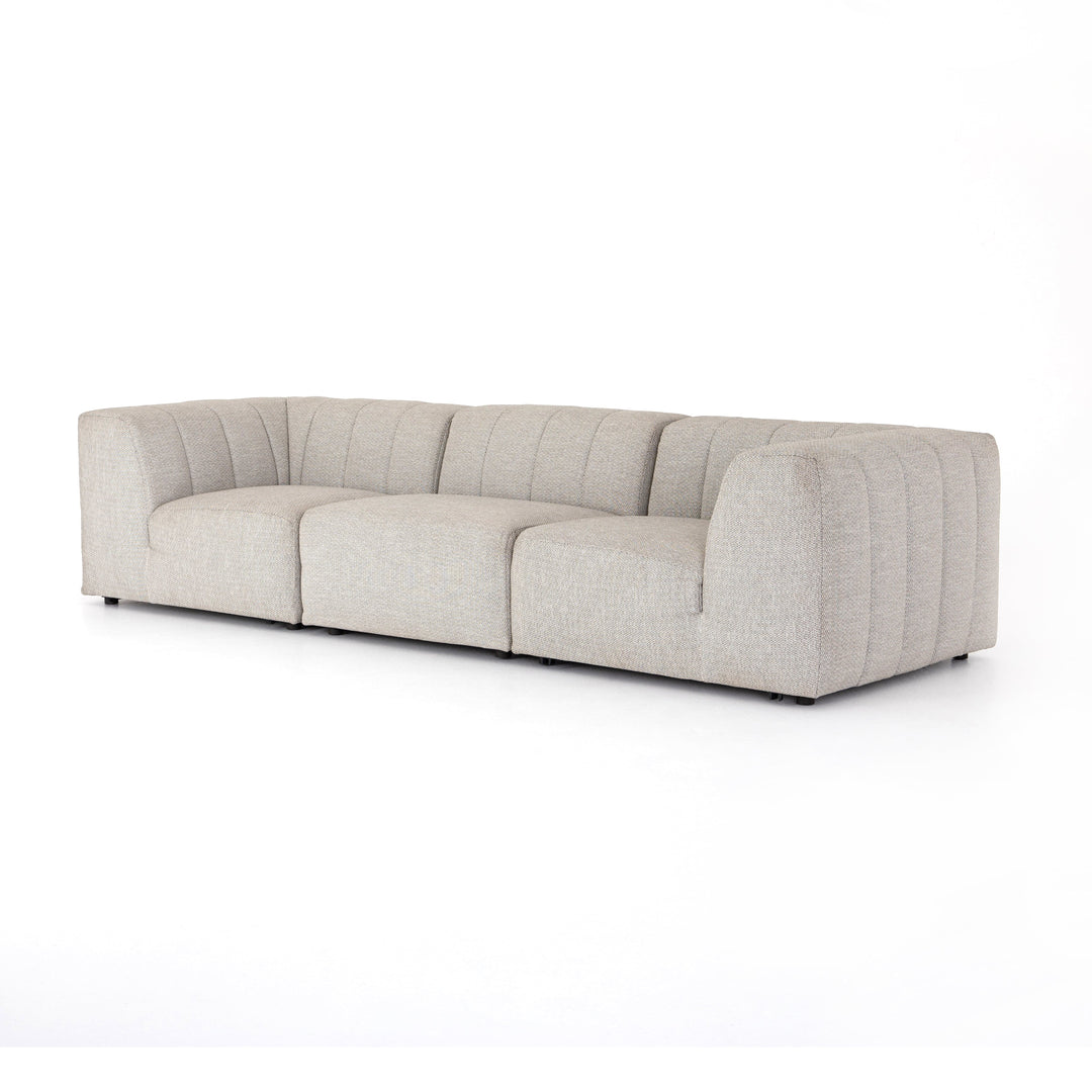 Valeria Outdoor 3 Pc Sectional - Faye Ash