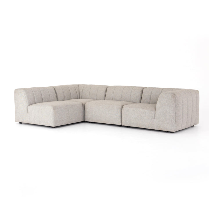 Valeria Outdoor 4 Pc Sectional - Faye Ash