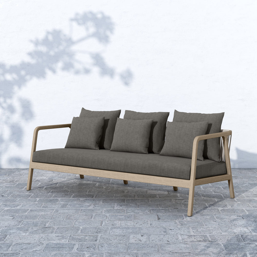 Narim Outdoor Sofa - Washed Brown - Available in 2 Colors