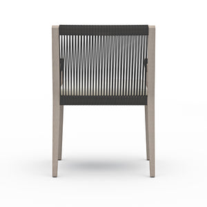 Skylar Outdoor Dining Armchair - Grey