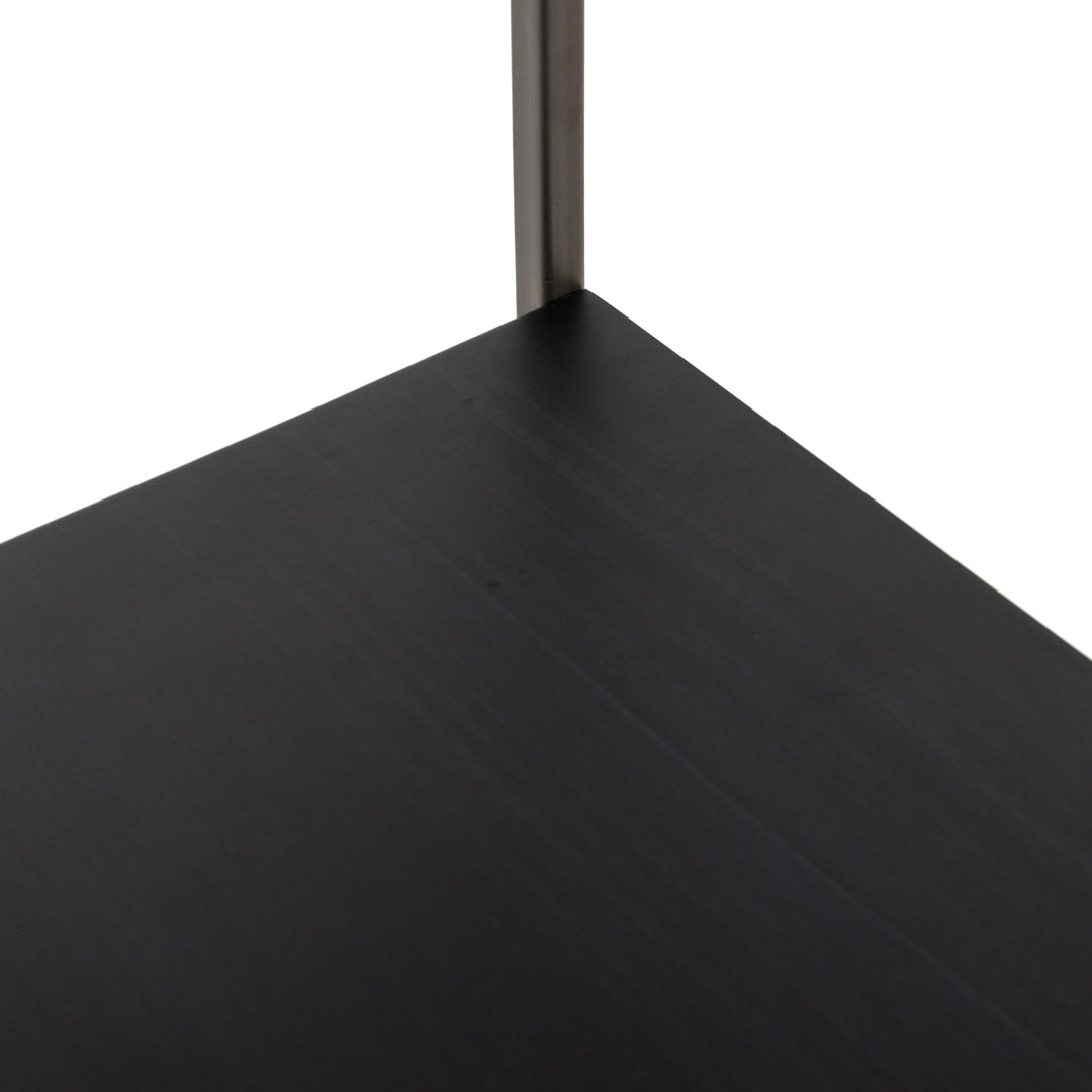 Elijah Modular Wall Desk-Black Wash Poplar