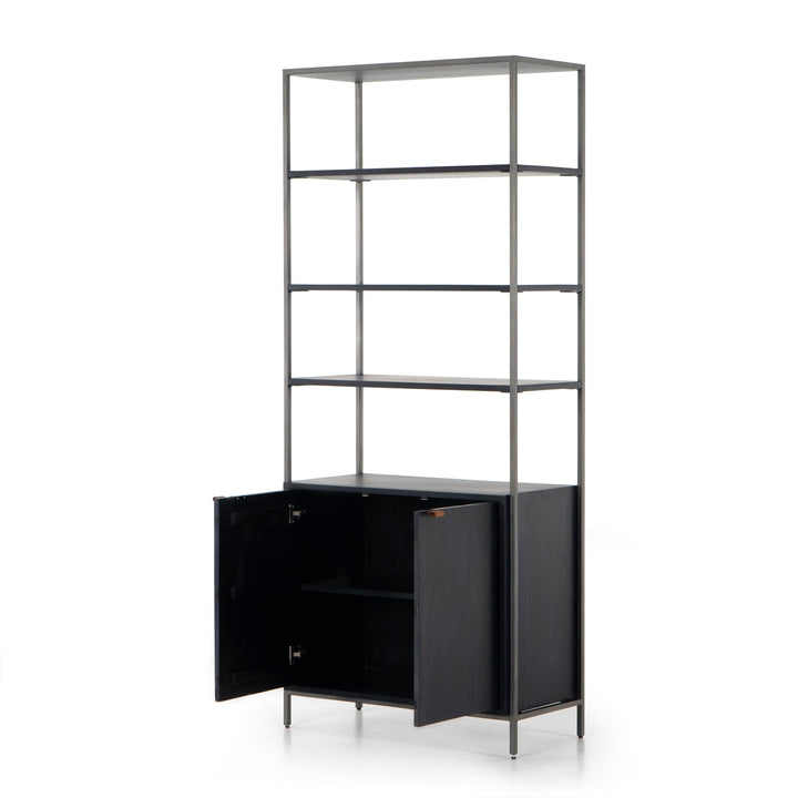 Troy Modular Wide Bookcase - Available in 2 Colors