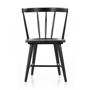 Polonius Dining Chair - Black Oak