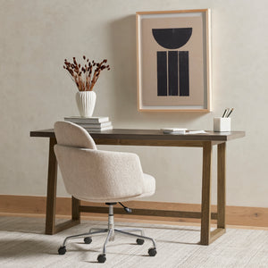 Linda Desk Chair - Fayette Dove