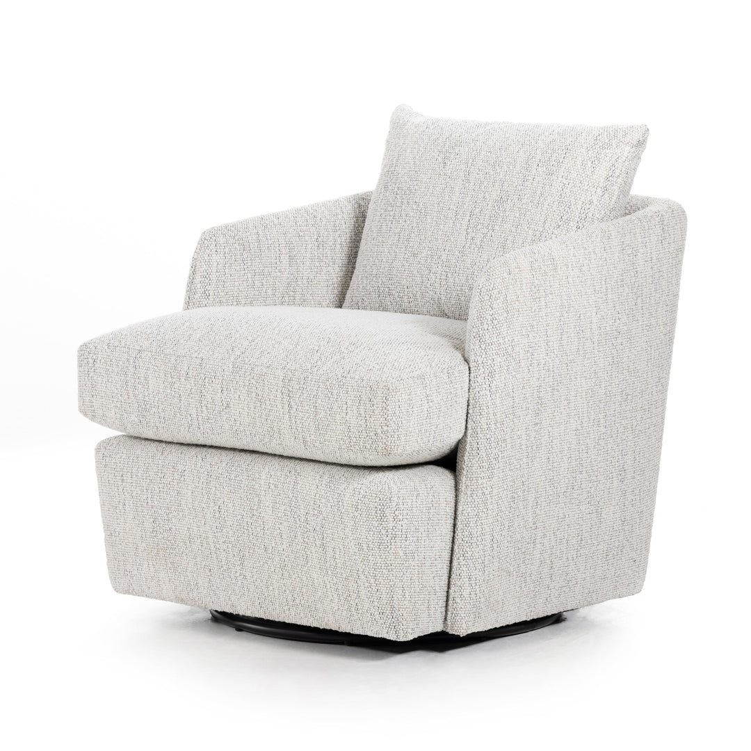 Talbot Swivel Chair - Merino Cotton