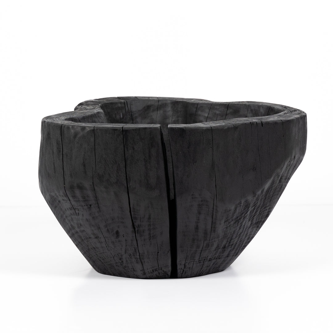 Lyaba Edge Bowl - Carbonized Black