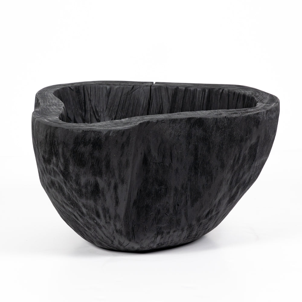 Lyaba Edge Bowl - Carbonized Black