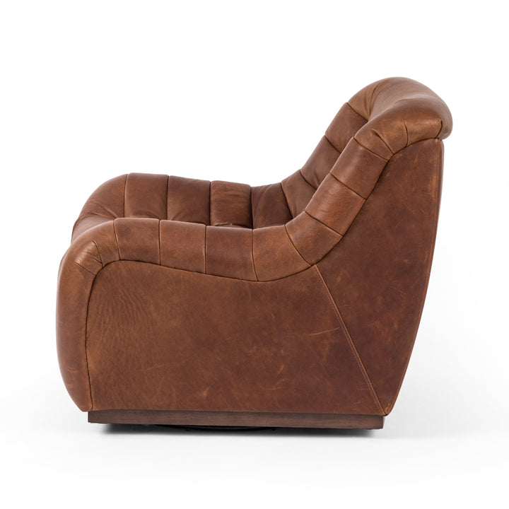 Biby Swivel Chair - Heirloom Sienna