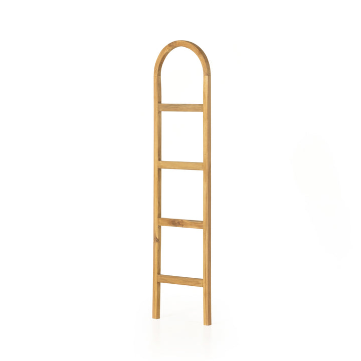 Arched Ladder-Natural Brown Teak