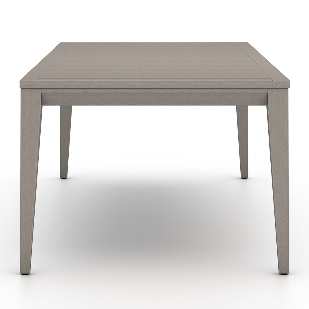 Four Hands Ethan Outdoor Dining Table-94"-Grey