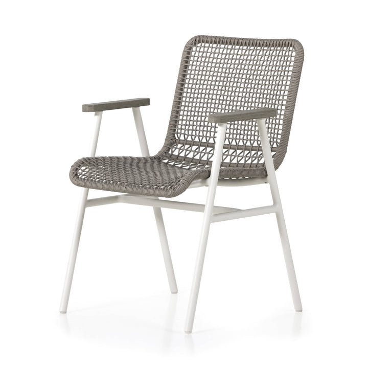 Verite Outdoor Dining Armchair - White