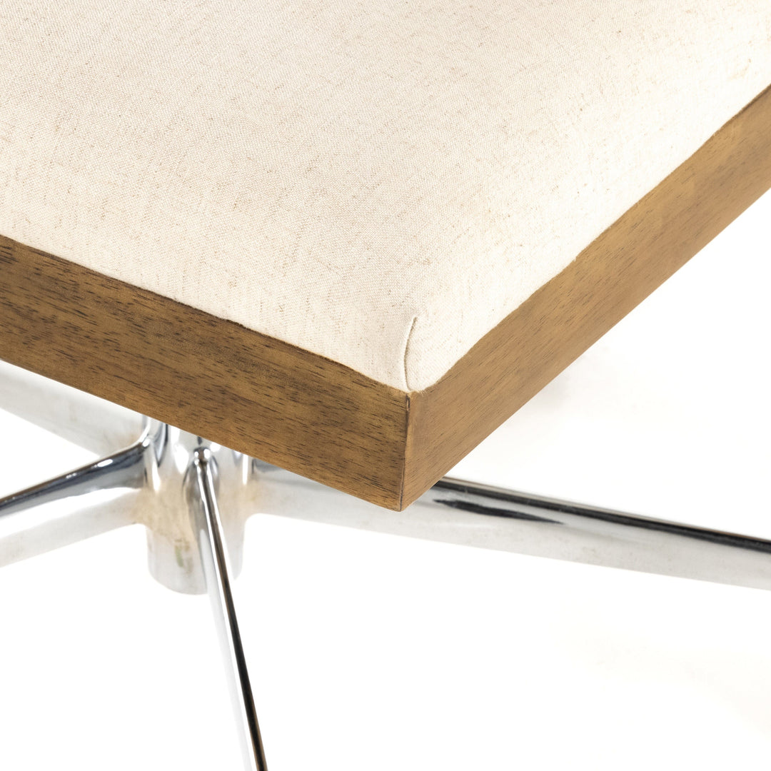 Stefania Armless Desk Chair - Toasted Nettlewood