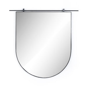 Steliana Arch Mirror - Antiqued Iron