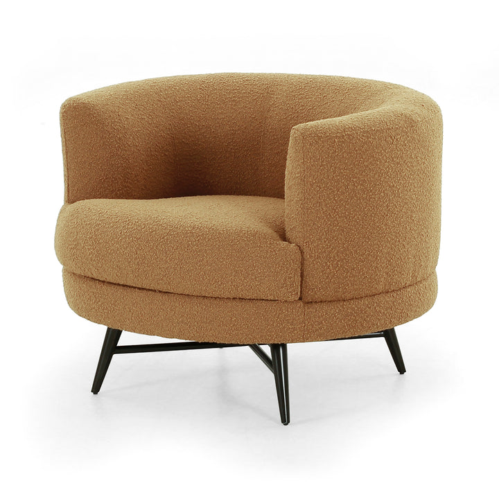 Isabella Swivel Chair-Copenhagen Amber