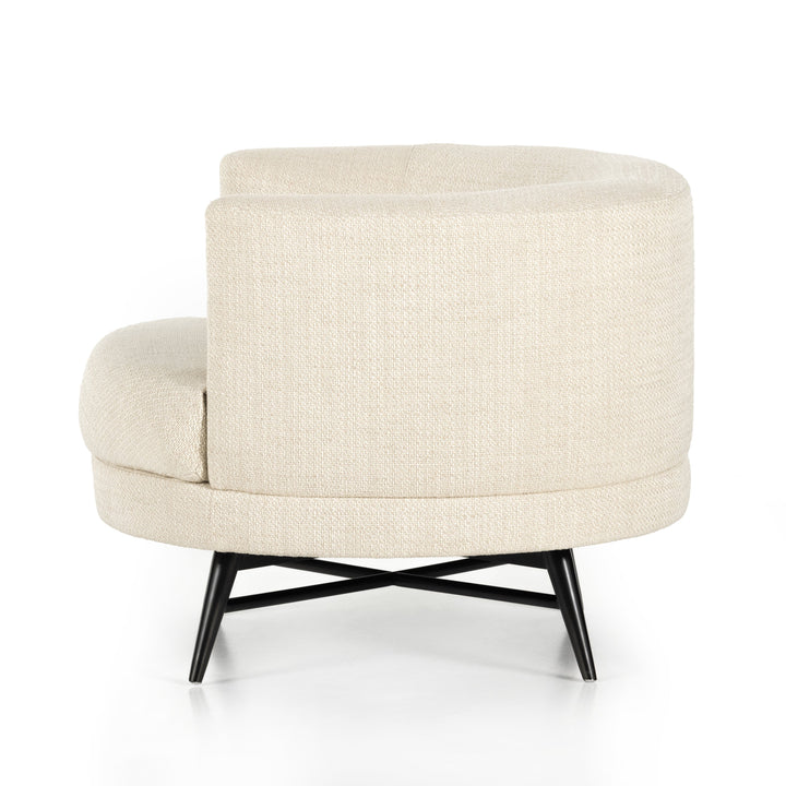 Carlos Swivel Chair - Irving Taupe