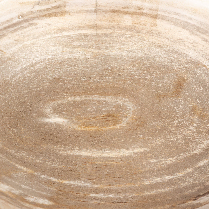 Oval Petrified Wood Bowl - Petrified Wood