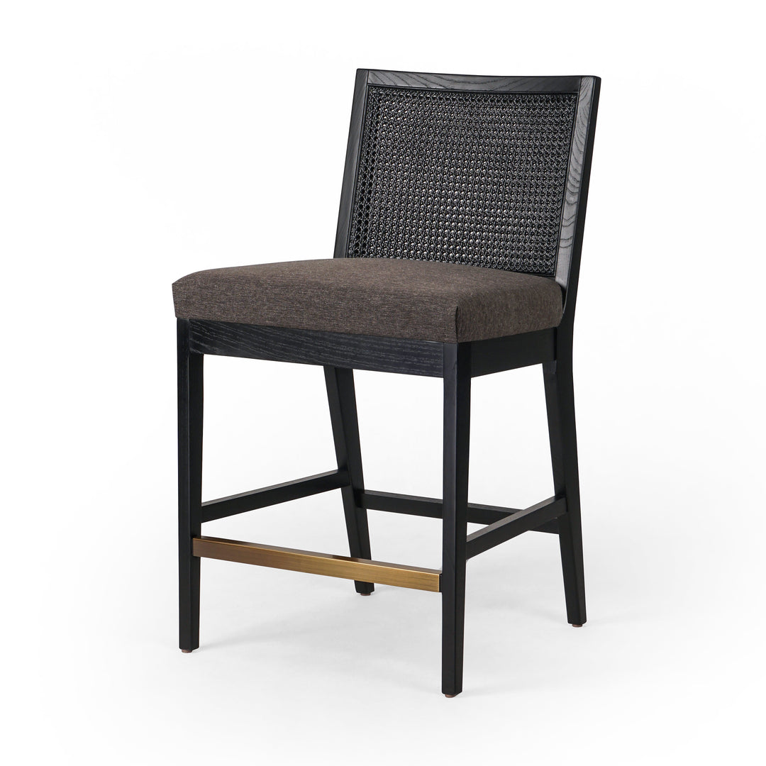Stefania Cane Armless Dining Counter Stool - Available in 3 Colors