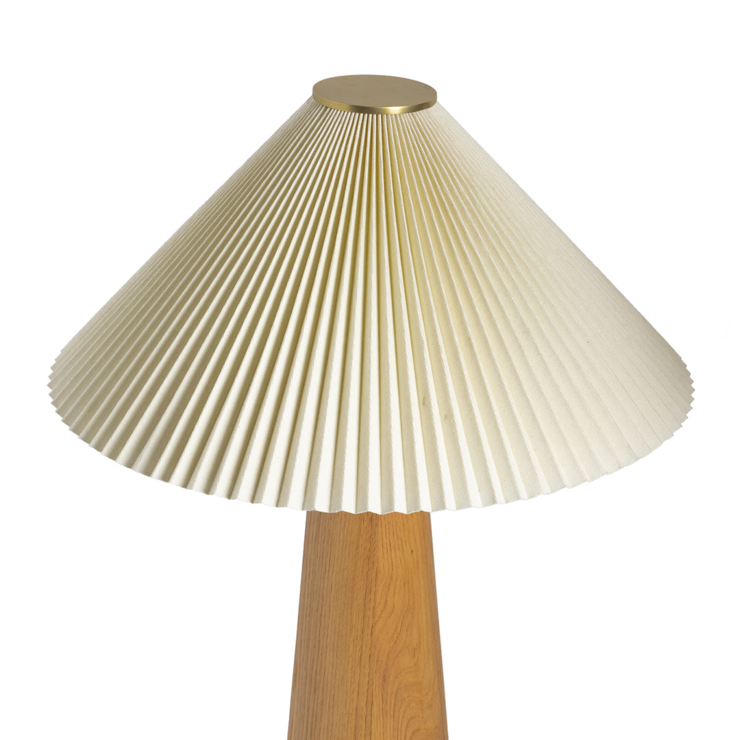 Isabella Table Lamp - Light Oak