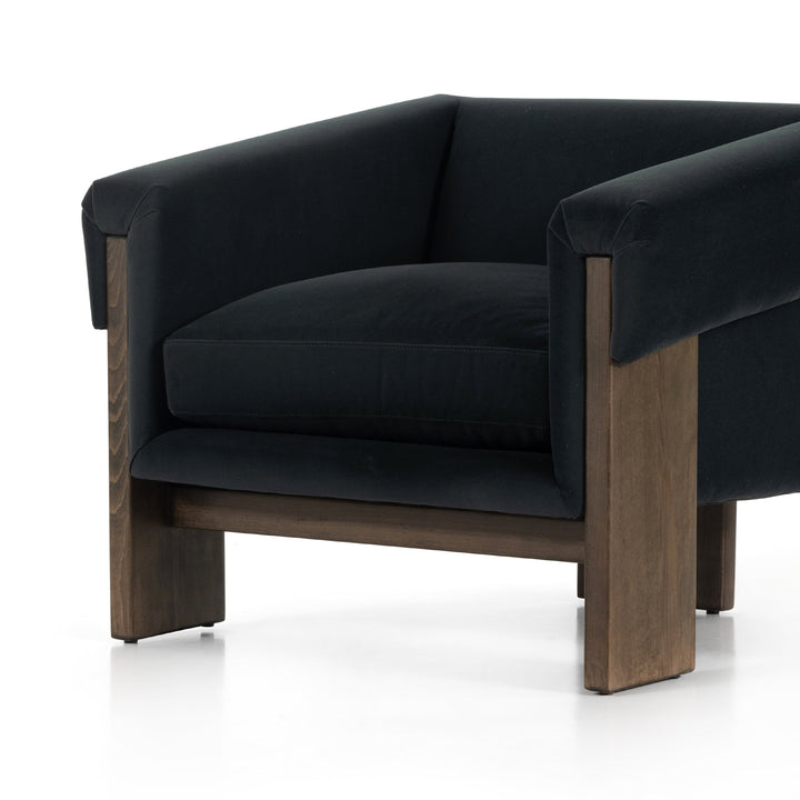 Sinaia Chair - Modern Velvet Smoke