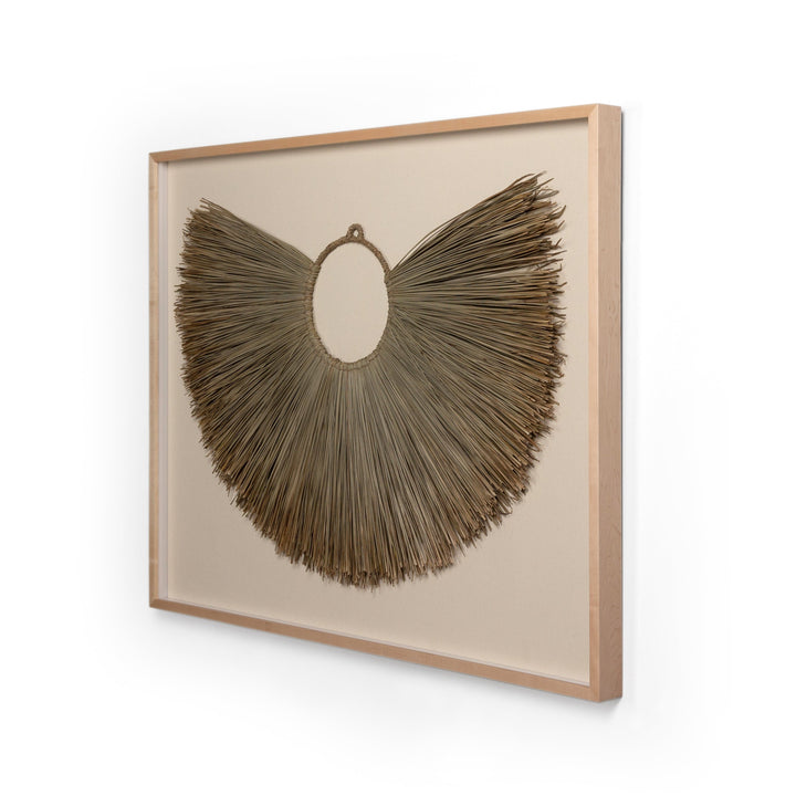 Dante Framed Seagrass Object - Sea Grass Object
