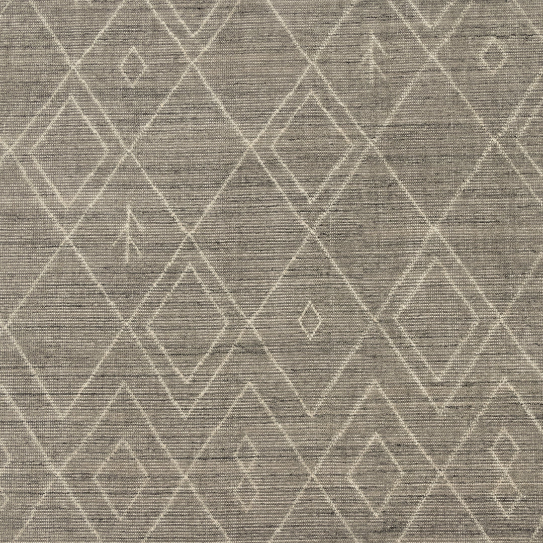 Juliet Moroccan Hand-Knotted Rug-Grey - Available in 3 Sizes