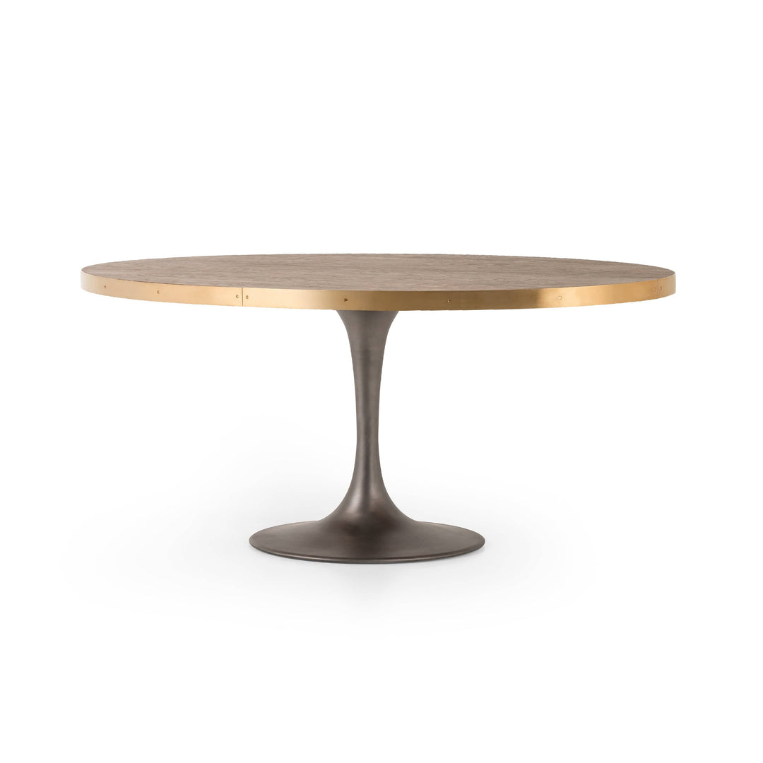Dorothy 72" Oval Dining Table - Vessel Grey
