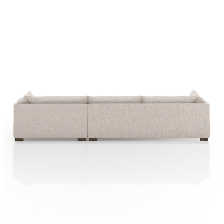 Hortensio 2 Pc Right Arm Facing Sectional - Bayside Pebble - Available in 2 Sizes