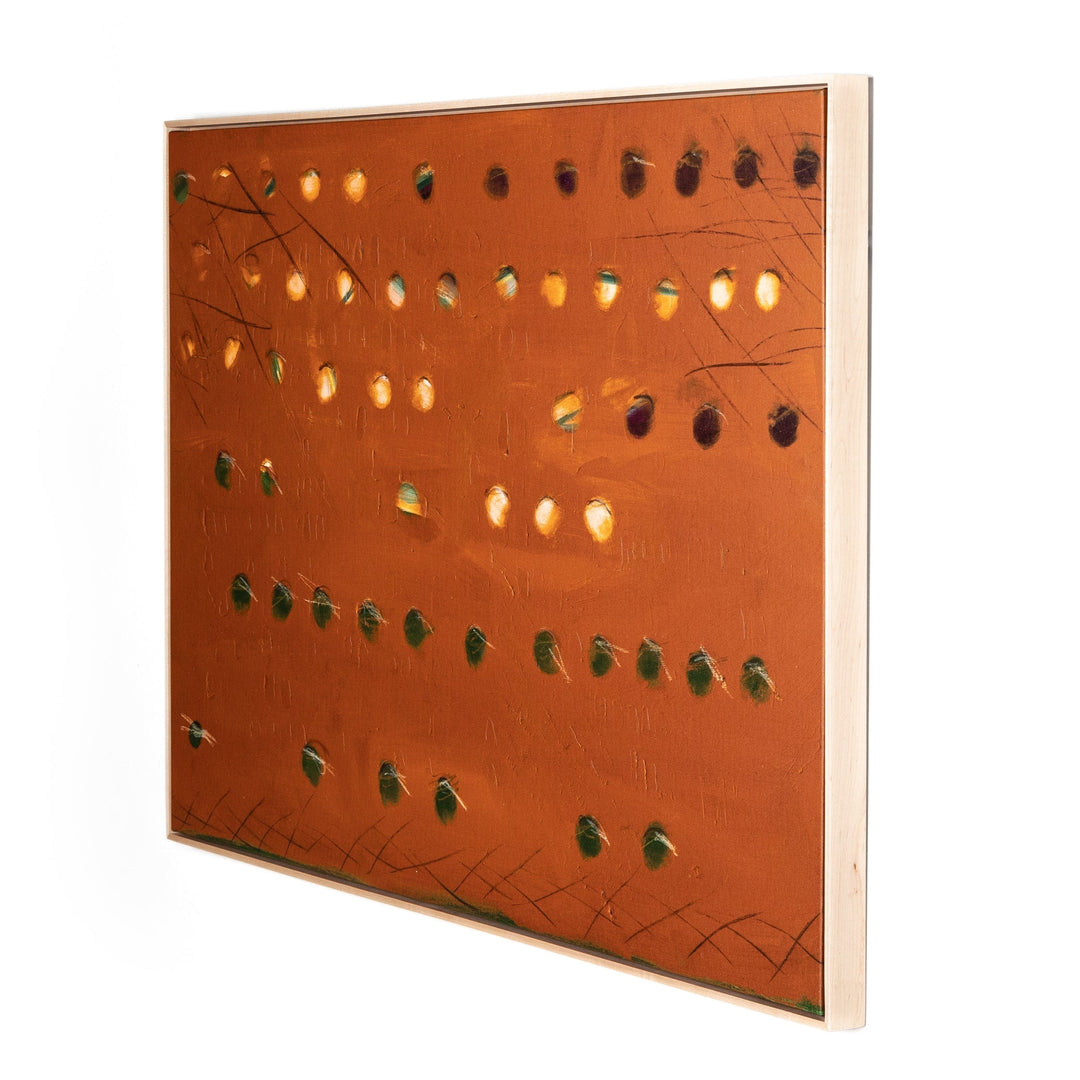 X Spot Rust By Jamie Beckwith - Natural Maple