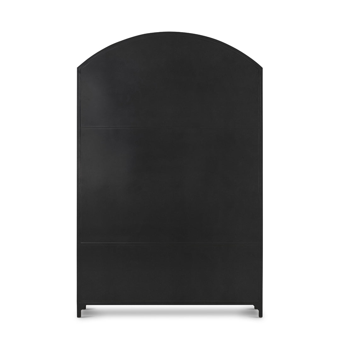 izvor Wide Metal Cabinet - Black