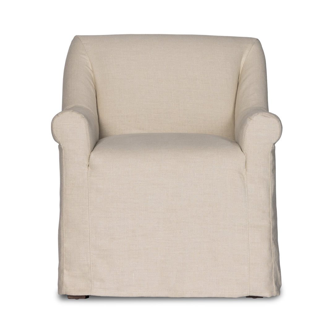 Four Hands Meline Slipcover Dining Armchair - Available in 2 Colors