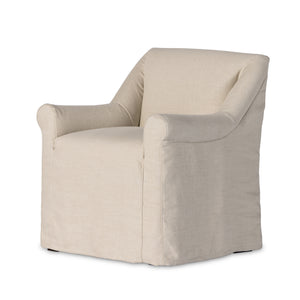 Meline Slipcover Dining Armchair - Available in 2 Colors