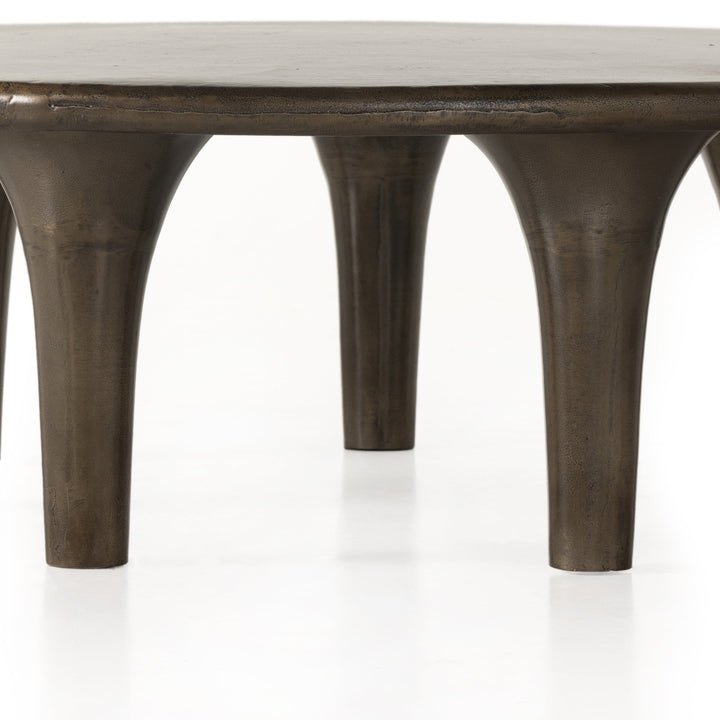 Jessica Coffee Table - Aged Bronze