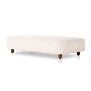 Genivieve Rectangle Ottoman - Andes Natural