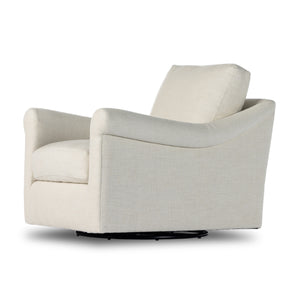 Meline Swivel Chair - Brussels Natural