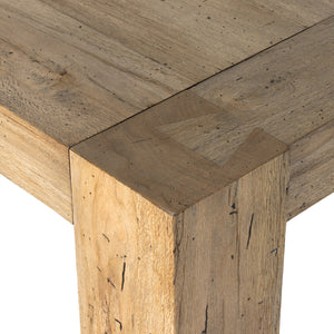 Alonzo Dining Table Rustic Wormwood